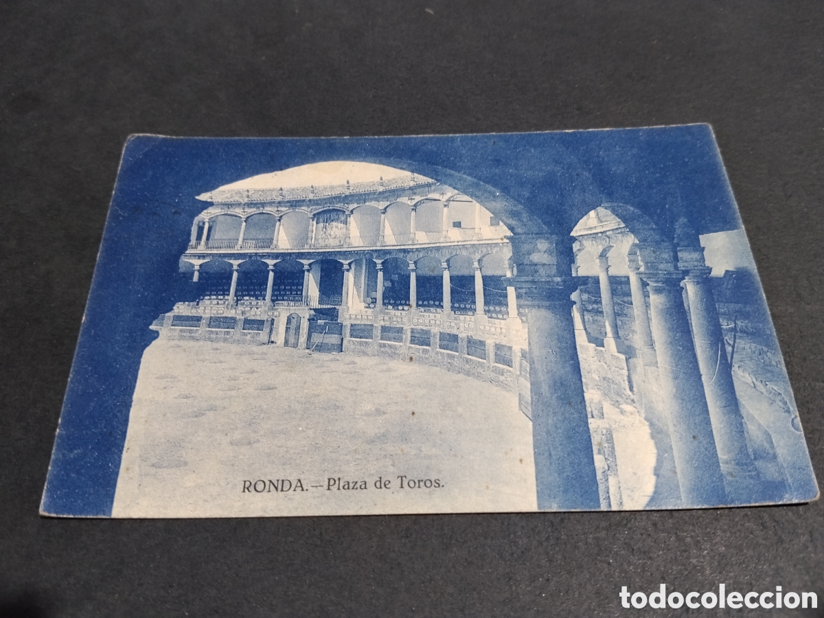 Postales: Postal antigua Ronda Plaza de Toros a&ntilde;os 20 creo