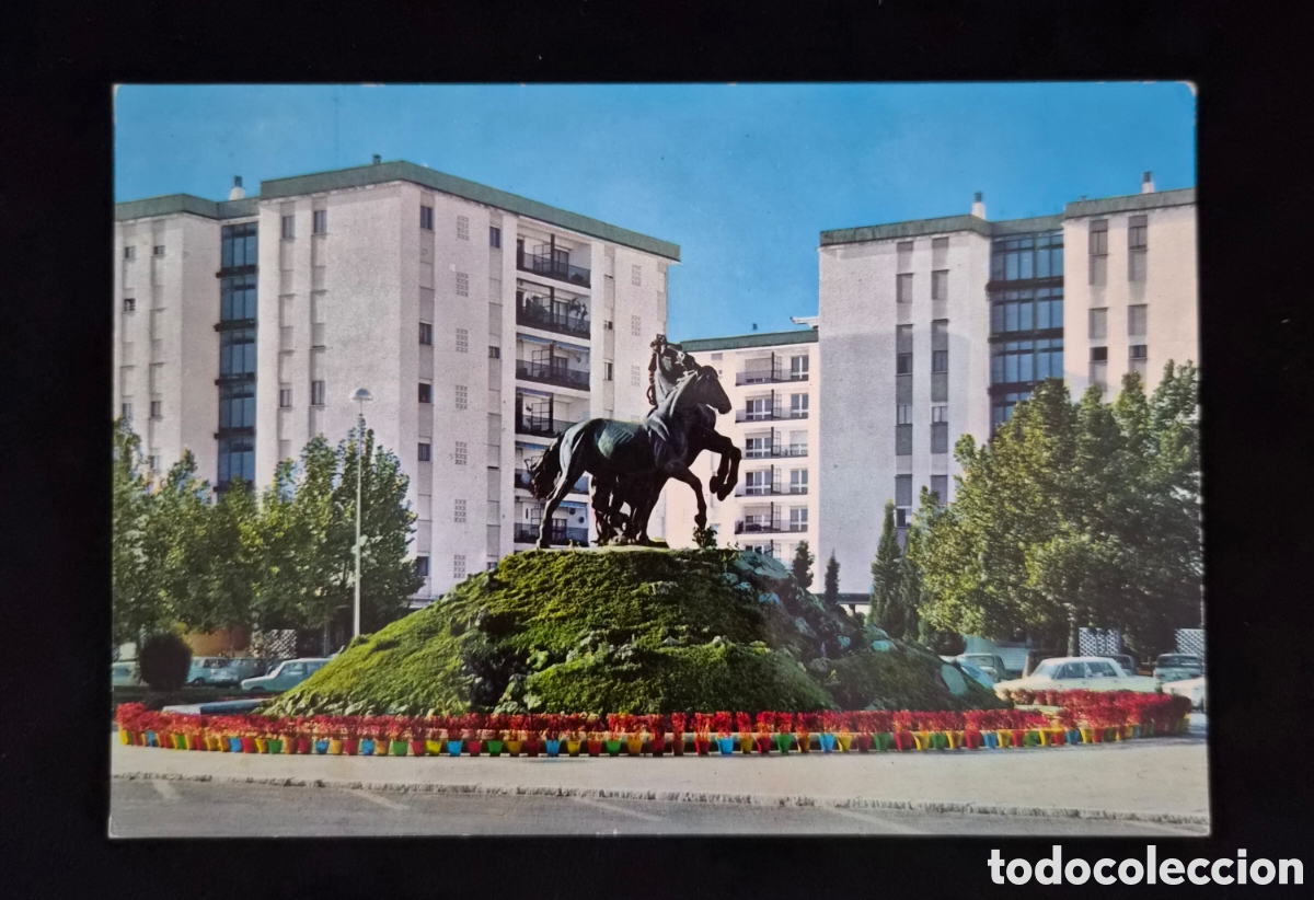 Postales: Postal antigua de Jerez de la Frontera (C&aacute;diz), Plaza del Caballo
