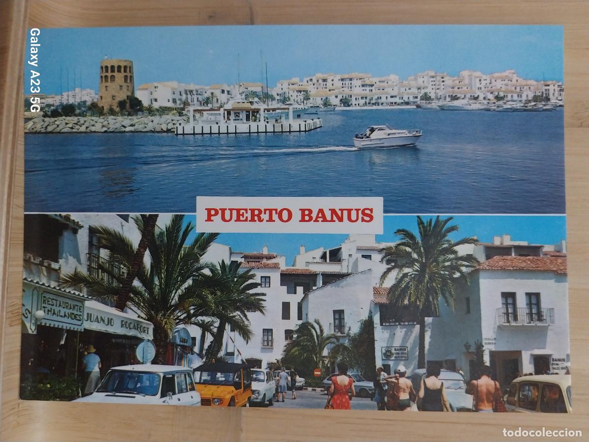 Postales: PUERTO BANUS MARBELLA ED FOTO ANTONIO 28 SC ORIGINAL ANIMADA