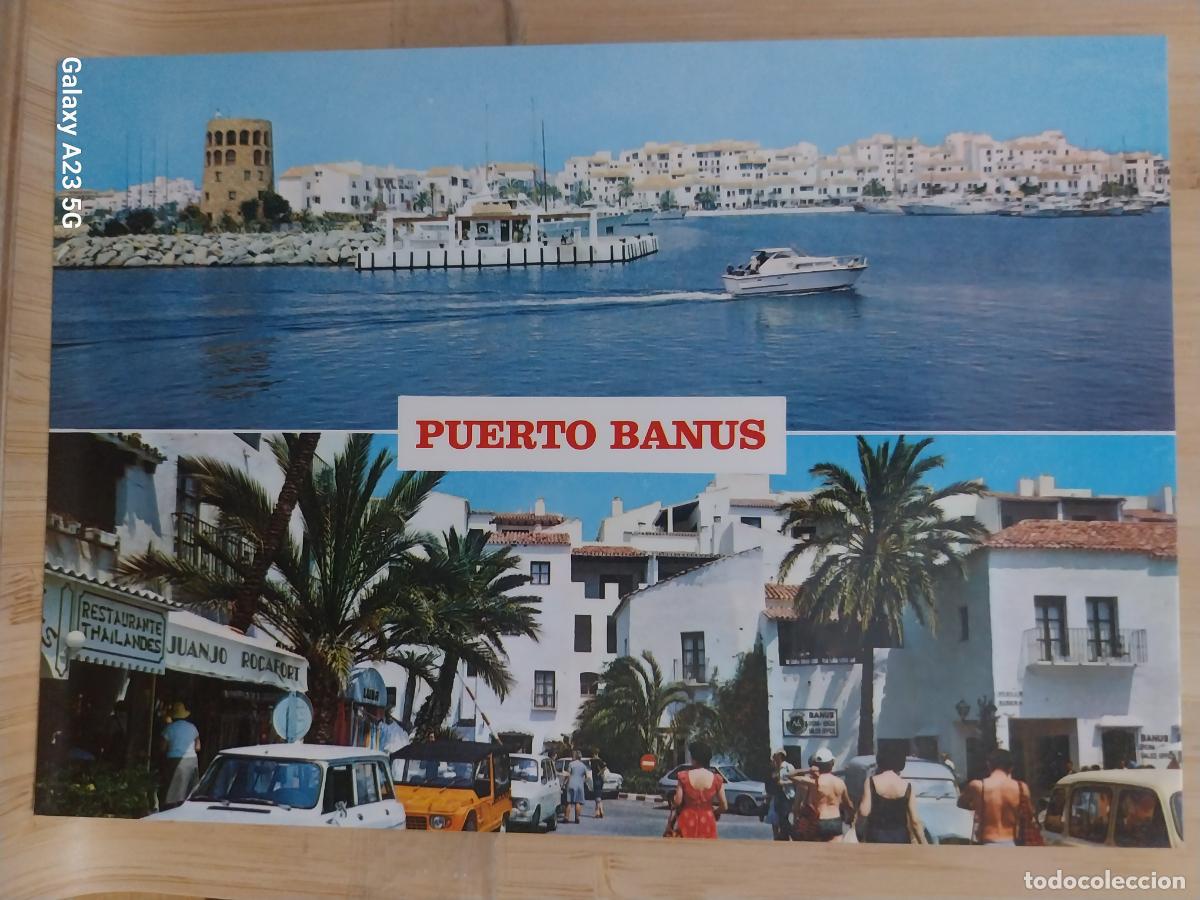 Postales: PUERTO BANUS MARBELLA * ED FOTO ANTONIO 28 SC ORIGINAL ANIMADA