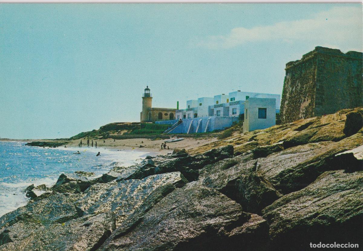 Postales: ROQUETAS DE MAR (ALMERIA) EL FARO - ORTAMA SERIE 92 N&ordm;58 - S/C