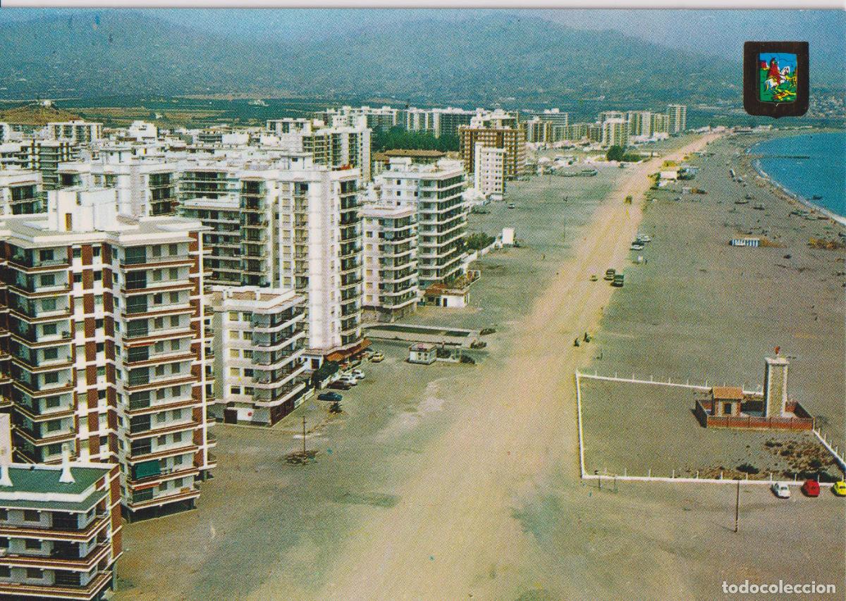 Postales: TORRE DEL MAR (MALAGA) VISTA GENERAL A&Eacute;REA - ESCUDO DE ORO N&ordm;12 - S/C