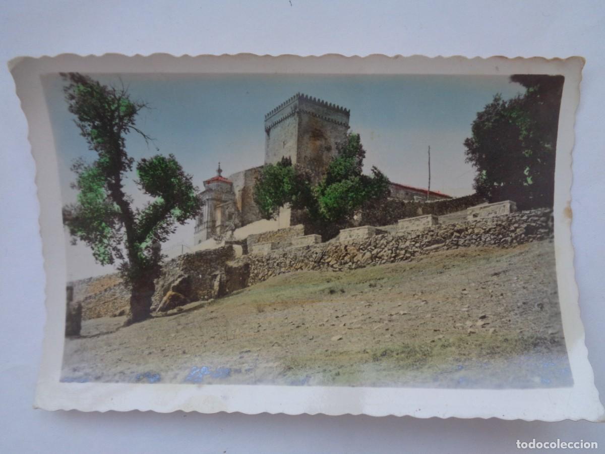 Postales: POSTAL DE ARACENA ( HUELVA ) : EL CASTILLO . COLOREADA A&Ntilde;OS 50