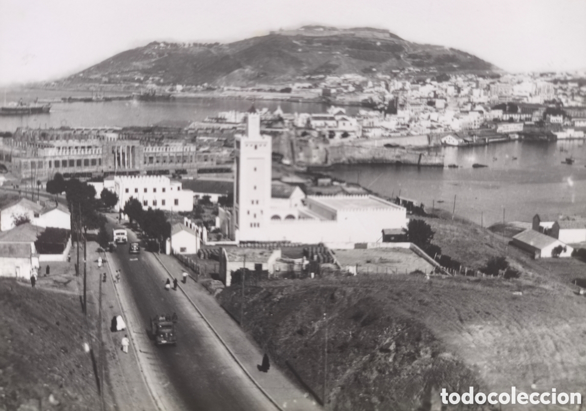Postales: CEUTA VISTA POSTAL FOTOGR&Aacute;FICA FOTOGRAF&Iacute;A RUBIO 1958