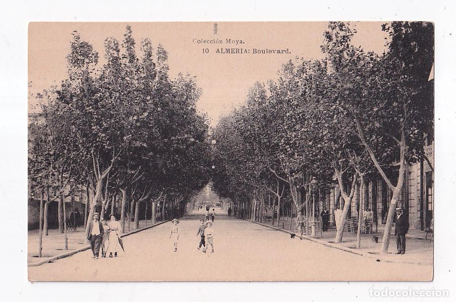 Postales: POSTAL. 10. ALMER&Iacute;A. BOULEVARD