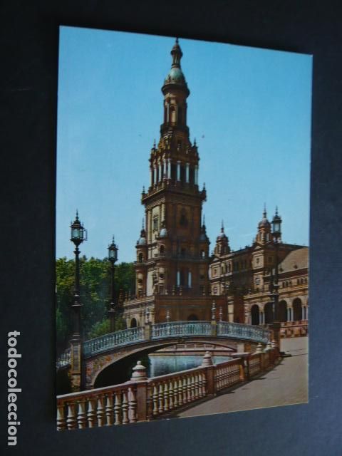 Postales: SEVILLA PLAZA DE ESPA&Ntilde;A POSTAL