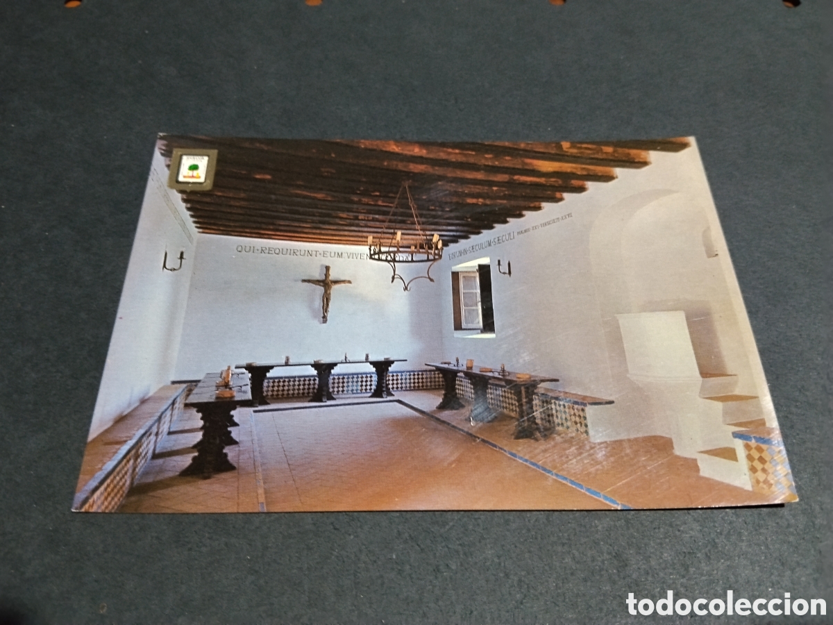 Postales: Postal monasterio de la R&aacute;bida