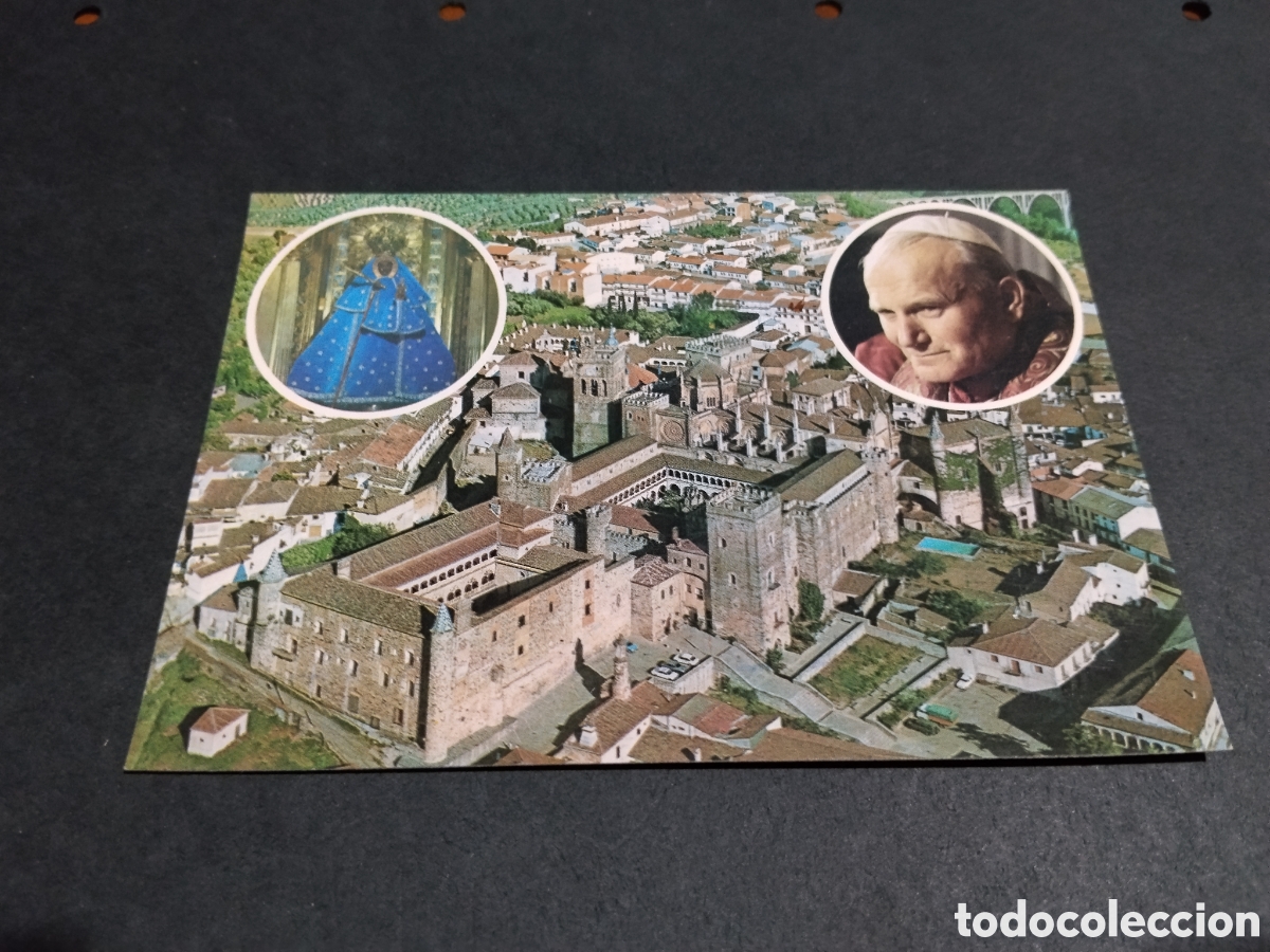 Postales: Postal Guadalupe visita Papa Juan Pablo ll