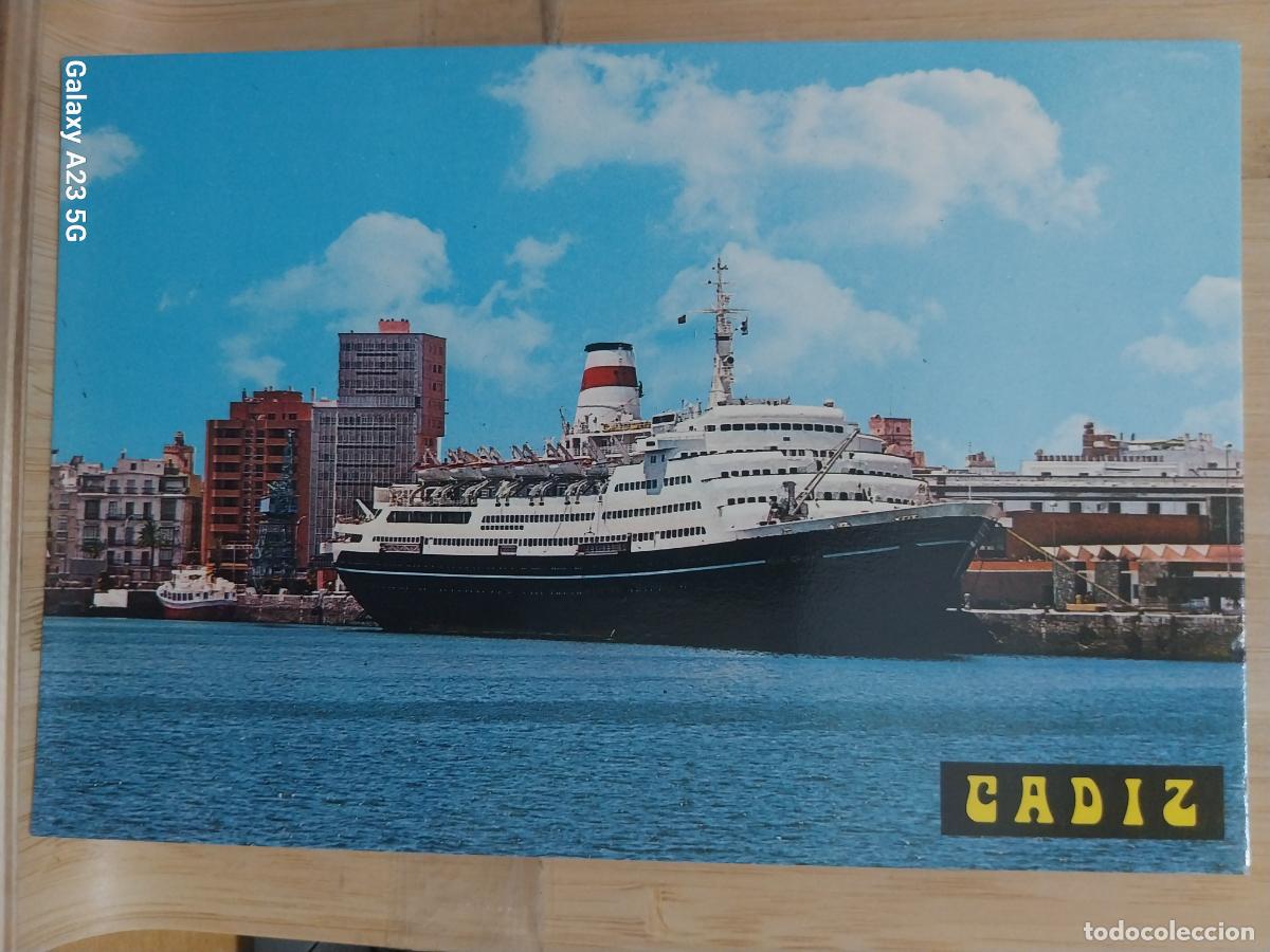 Postales: CADIZ PUERTO ED GARRABELLA 141 BARCO SC ORIGINAL