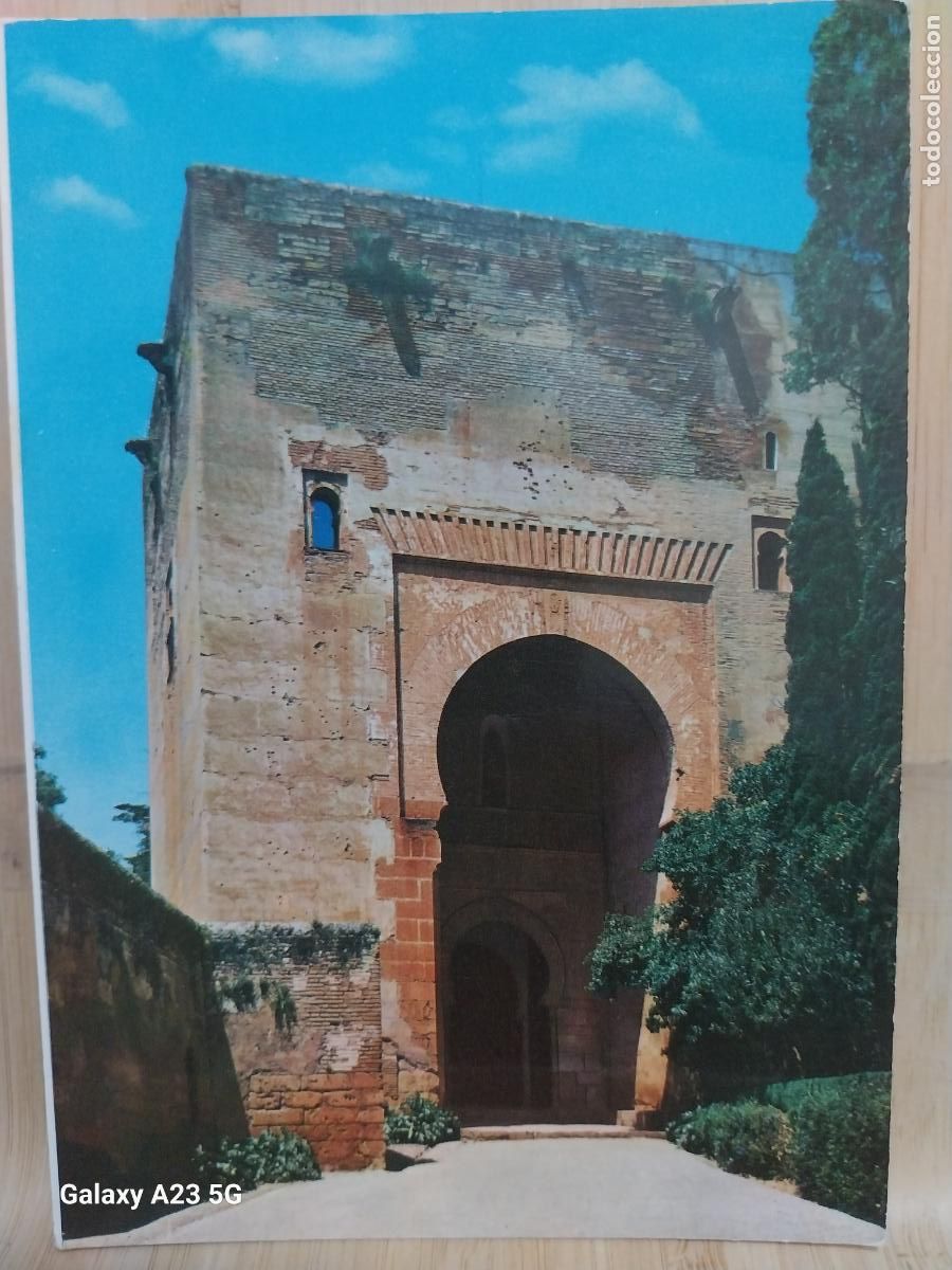 Postales: ALHAMBRA PUERTA DE LA JUSTICIA GRANADA ED SUBI 453 SC ORIGINAL