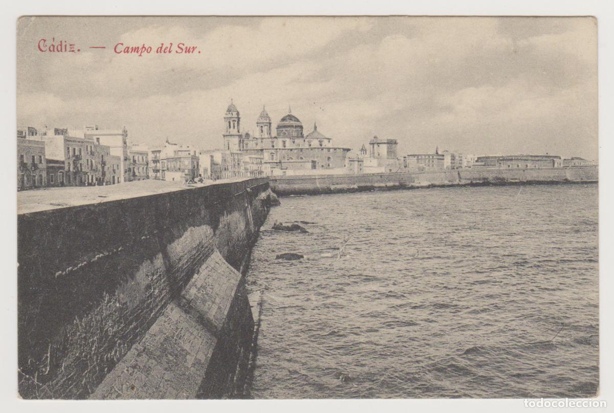Postales: TARJETA POSTAL - CADIZ - CAMPO DEL SUR - EDICION VICTORIANO IBA&Ntilde;EZ