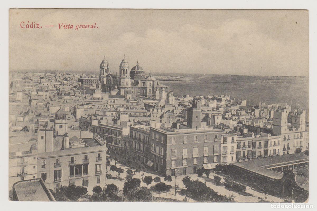 Postales: TARJETA POSTAL - CADIZ - VISTA GENERAL - EDICION VICTORIANO IBA&Ntilde;EZ