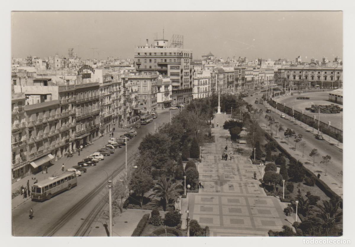Postales: TARJETA POSTAL - CADIZ - AVENIDA DE RAMON Y CARRANZA - N&ordm; 1091 - EDICIONES ARRIBAS