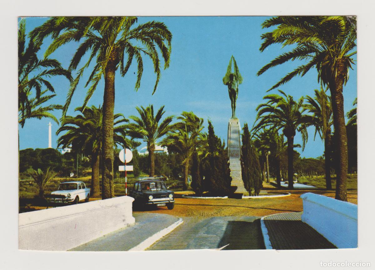 Postales: TARJETA POSTAL - HUELVA - PUERTO DE PALOS - MONUMENTO A LOS HEROES - N&ordm; 3 - EDICIONES RO