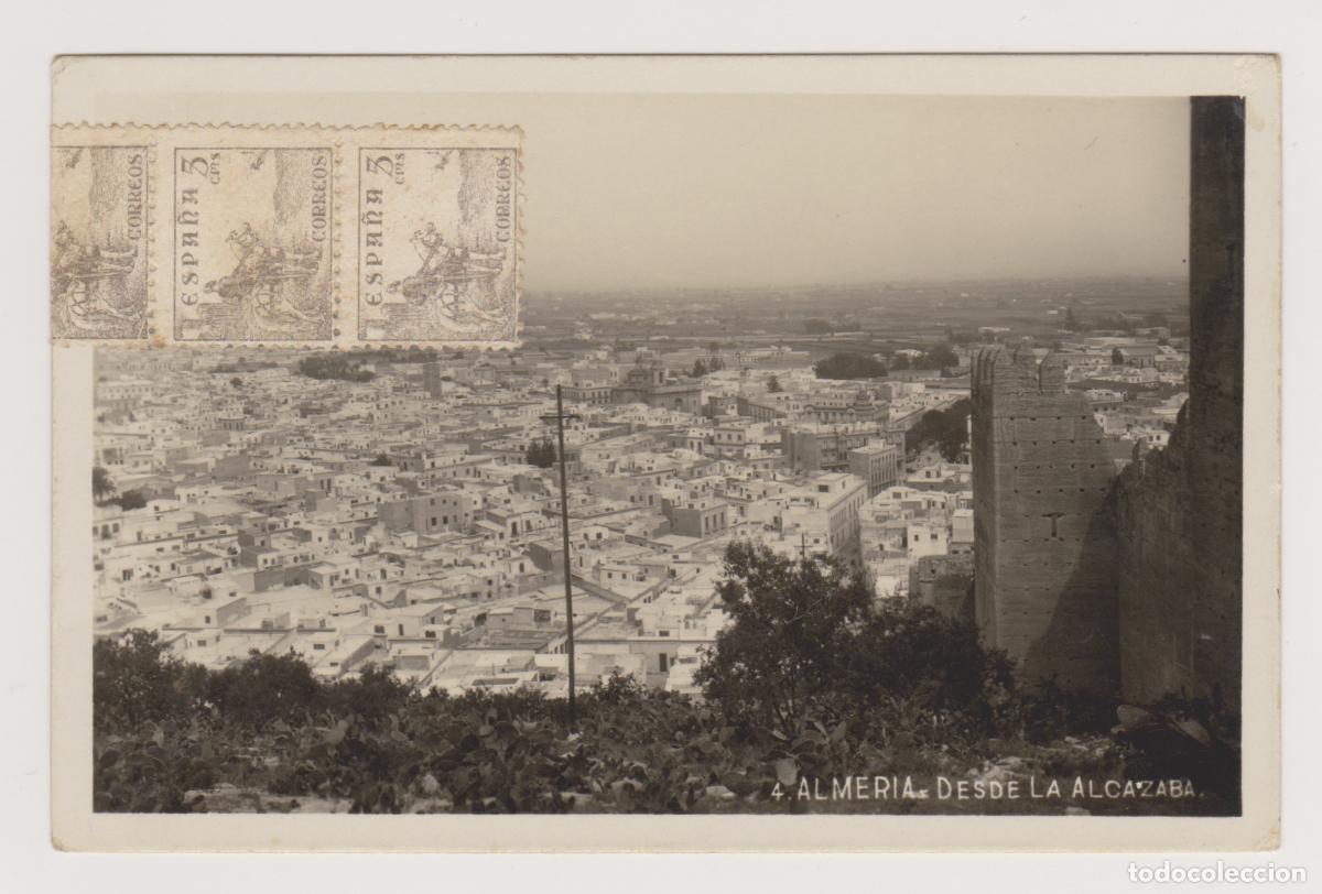 Postales: TARJETA POSTAL - ALMERIA DESDE LA ALCAZABA - N&ordm; 4