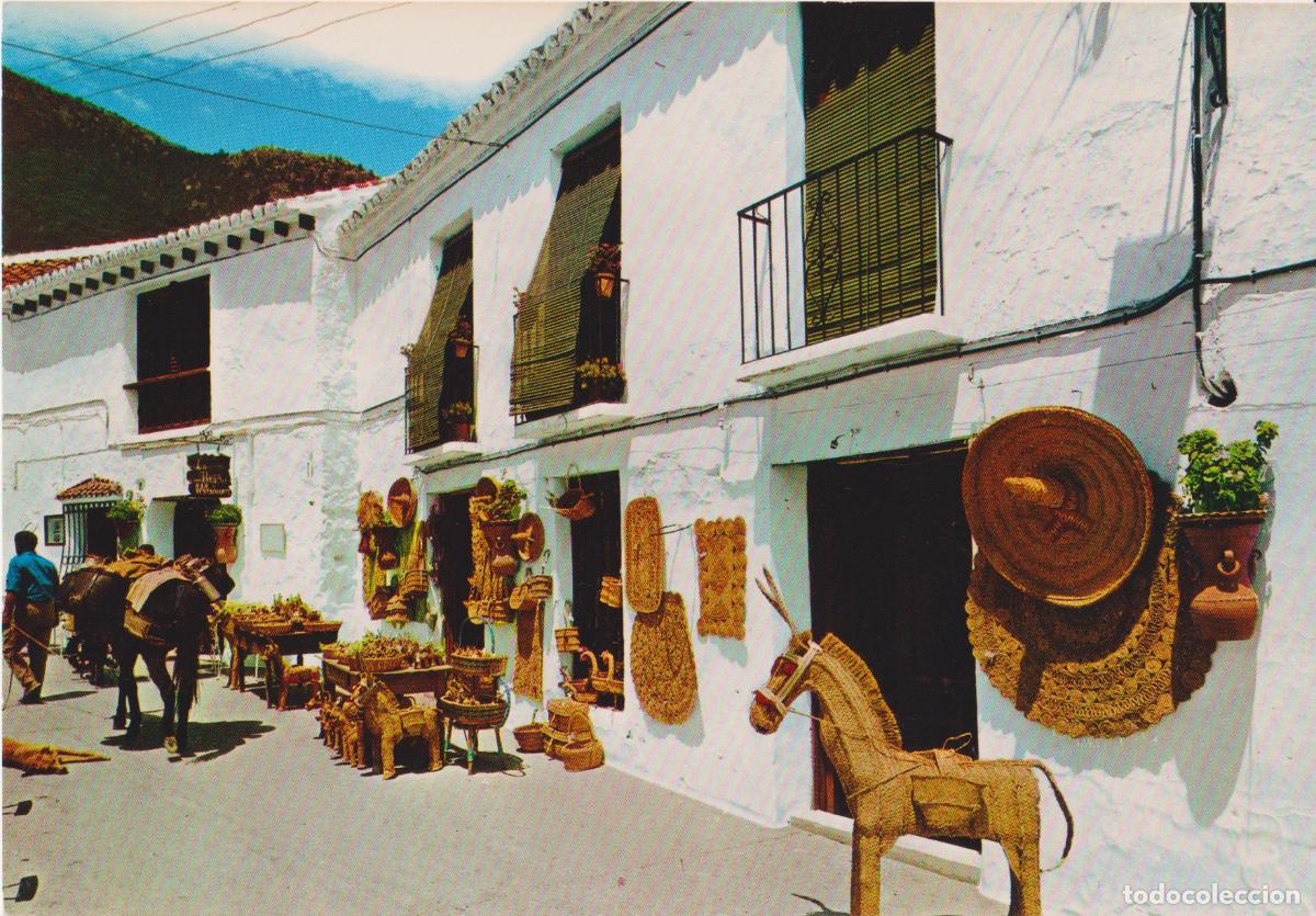 Postales: MIJAS (MALAGA) CALLE T&Iacute;PICA Y ARTESANIA LOCAL - POSTALES COSTA DEL SOL N&ordm;1979 - S/C