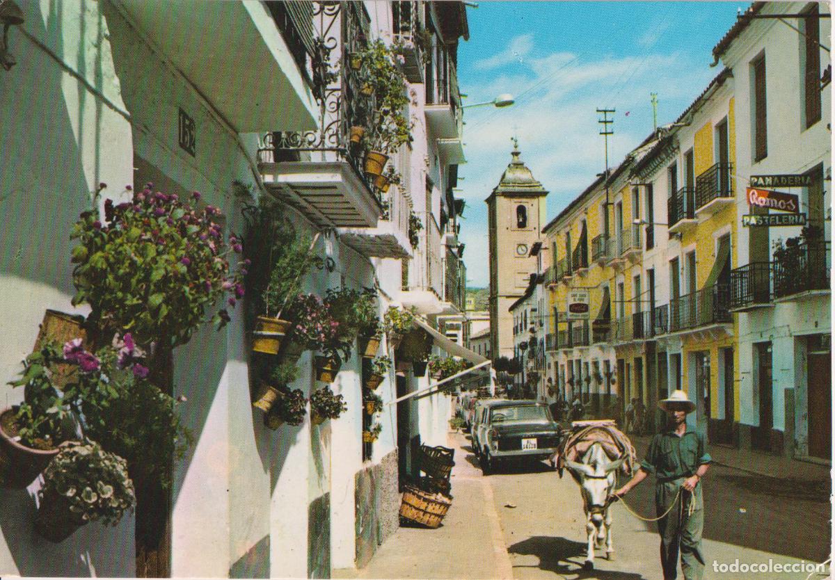Postales: LANJARON (GRANADA) CALLE PRINCIPAL - KOLOR ZERKOWITZ N&ordm;19 - CIRCULADA