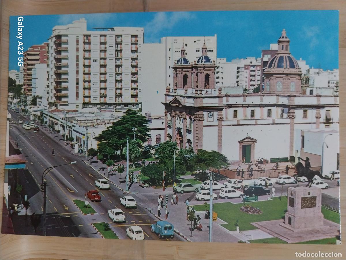 Postales: AVENIDA ANA VIYA CADIZ ED GARRABELLA 150 SC ORIGINAL COCHES CLASICOS ANIMADA