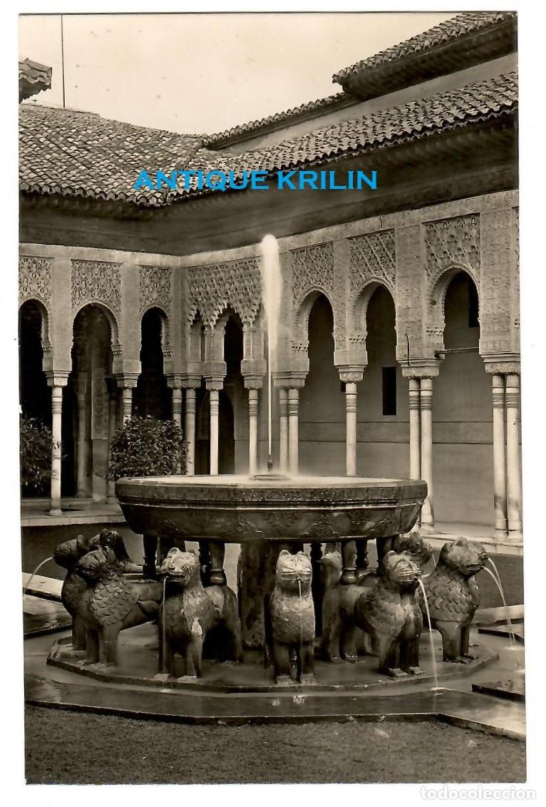 Postales: GRANADA / ALHAMBRA N&ordm; 29 PATIO DE LOS LEONES / ZERKOWITZ / SIN FRANQUEAR