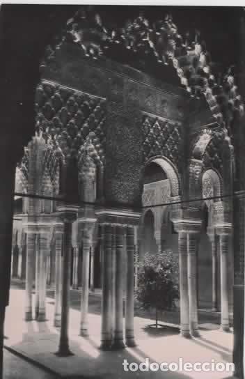 Postales: GRANADA SIN ESCRIBIR ALHAMBRA PATIO DE LOS LEONES