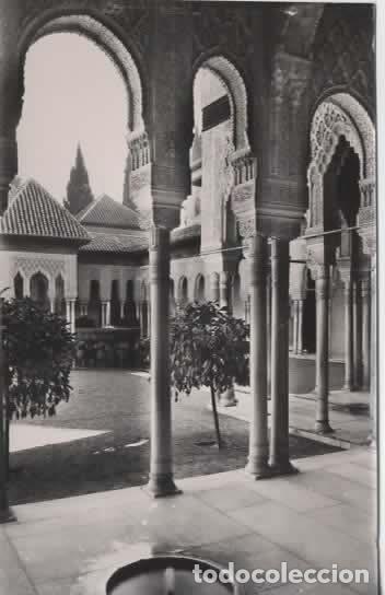 Postales: GRANADA SIN ESCRIBIR ALHAMBRA PATIO DE LOS LEONES