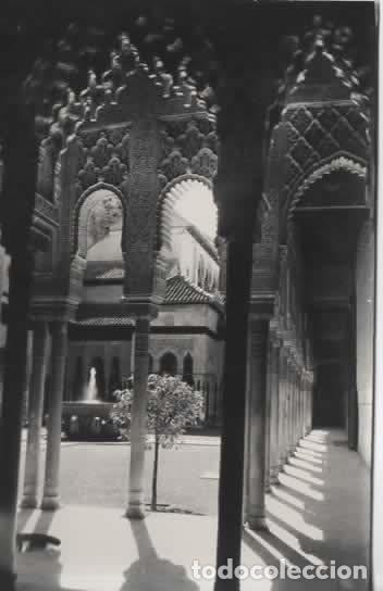 Postales: GRANADA SIN ESCRIBIR ALHAMBRA PATIO DE LOS LEONES