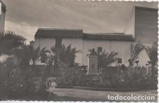 Postales: CORDOBA ESCRITA PLAZA LAGUNILLA MONUMENTO A MANOLETE