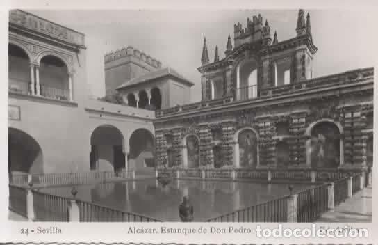 Postales: SEVILLA SIN ESCRIBIR REALES ALCAZARES