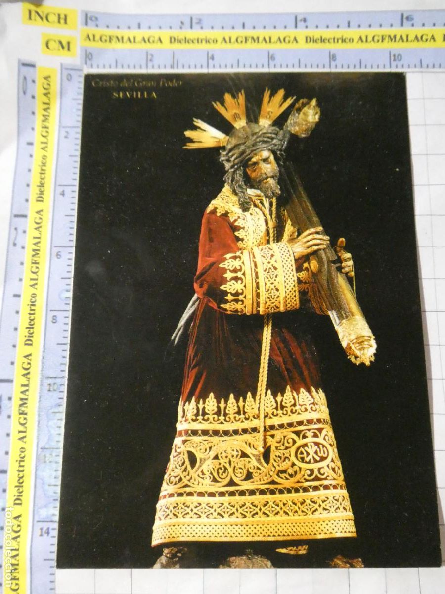 Postales: POSTAL DE SEVILLA. JES&Uacute;S DEL GRAN PODER SEMANA SANTA RELIGIOSA. 3026 GASAN. 3109