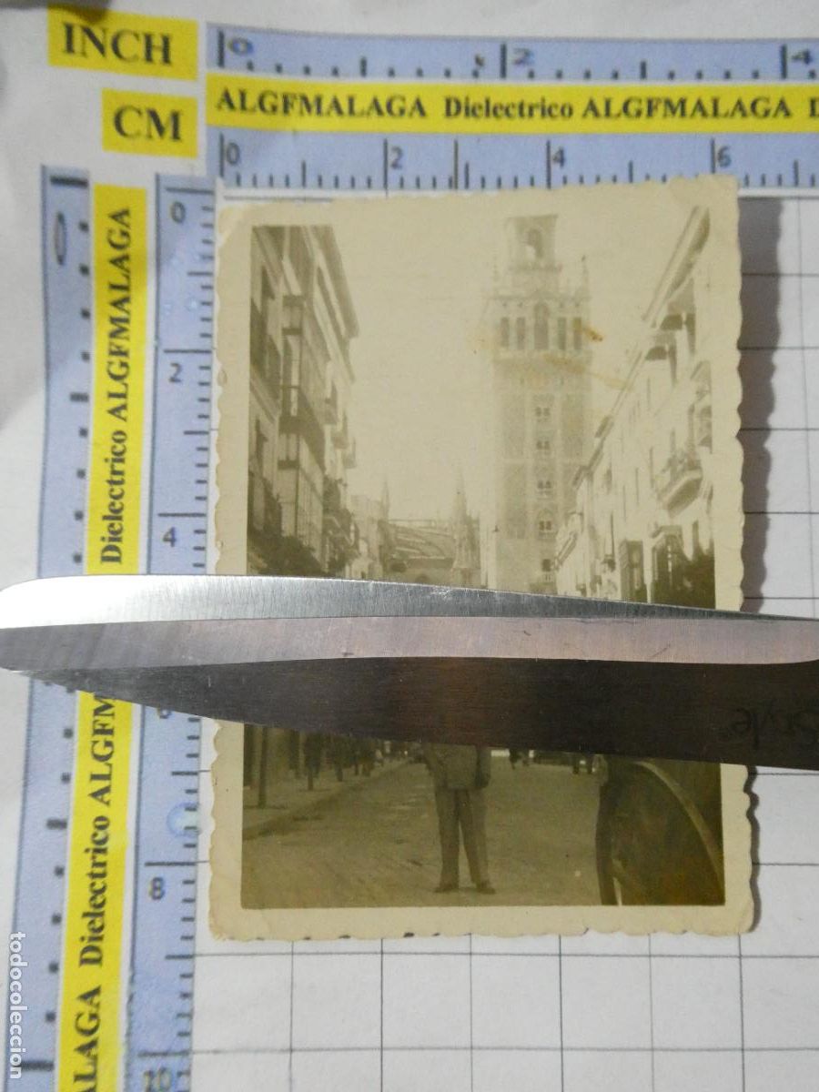 Postais: FOTO FOTOGRAF&Iacute;A A&Ntilde;O 1949 SEVILLA GIRALDA. 3110