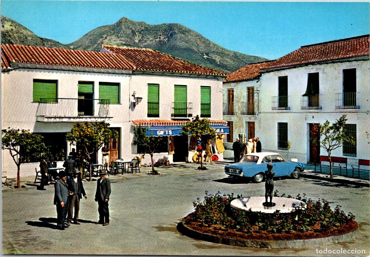 Postales: Benalm&aacute;dena - Plaza de Espa&ntilde;a - Postales Costa del Sol 1840 - 149x102mm - 1972 - Postales