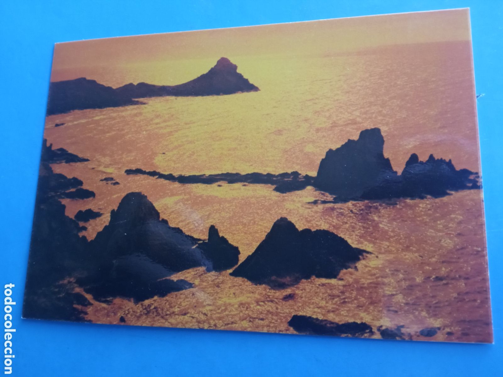 Postales: Antigua postal fotogr&aacute;fica, Almer&iacute;a, Arrecifes de Cabo de Gata de 1975