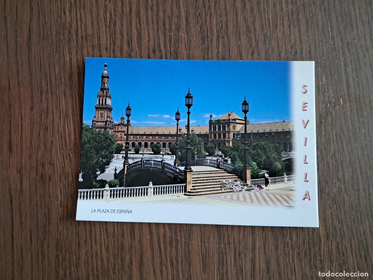 Postales: postal de Espa&ntilde;a, Plaza de Espa&ntilde;a, Sevilla, a&ntilde;o 1999.