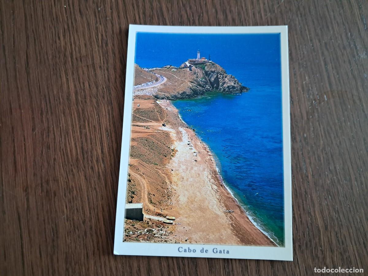 Postales: postal de Espa&ntilde;a, Playa del Anc&oacute;n, Cabo de Gata. Costa de Almeria.
