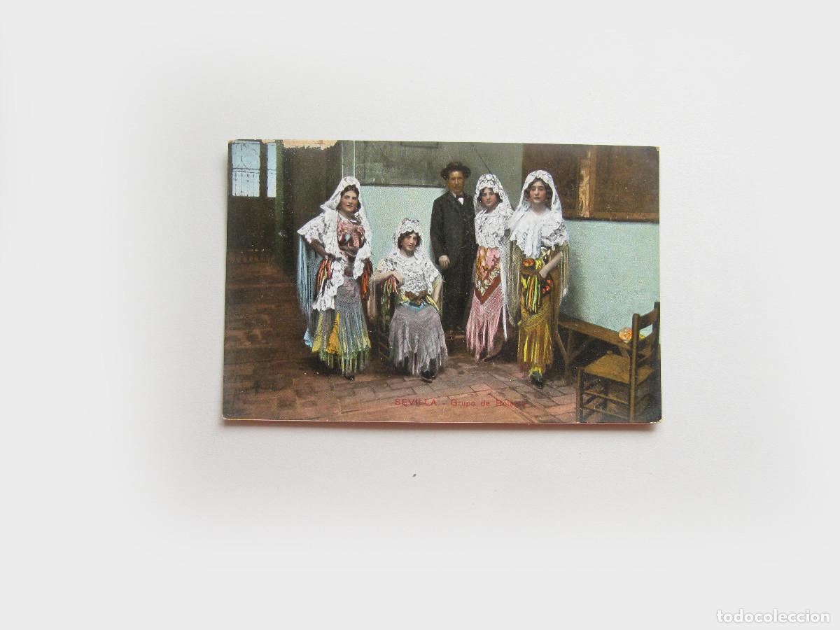 Postcards: POSTAL TOMAS SANZ 3. F. - SEVILLA - GRUPO DE BOLERAS - ORIGINAL SIN CIRCULAR