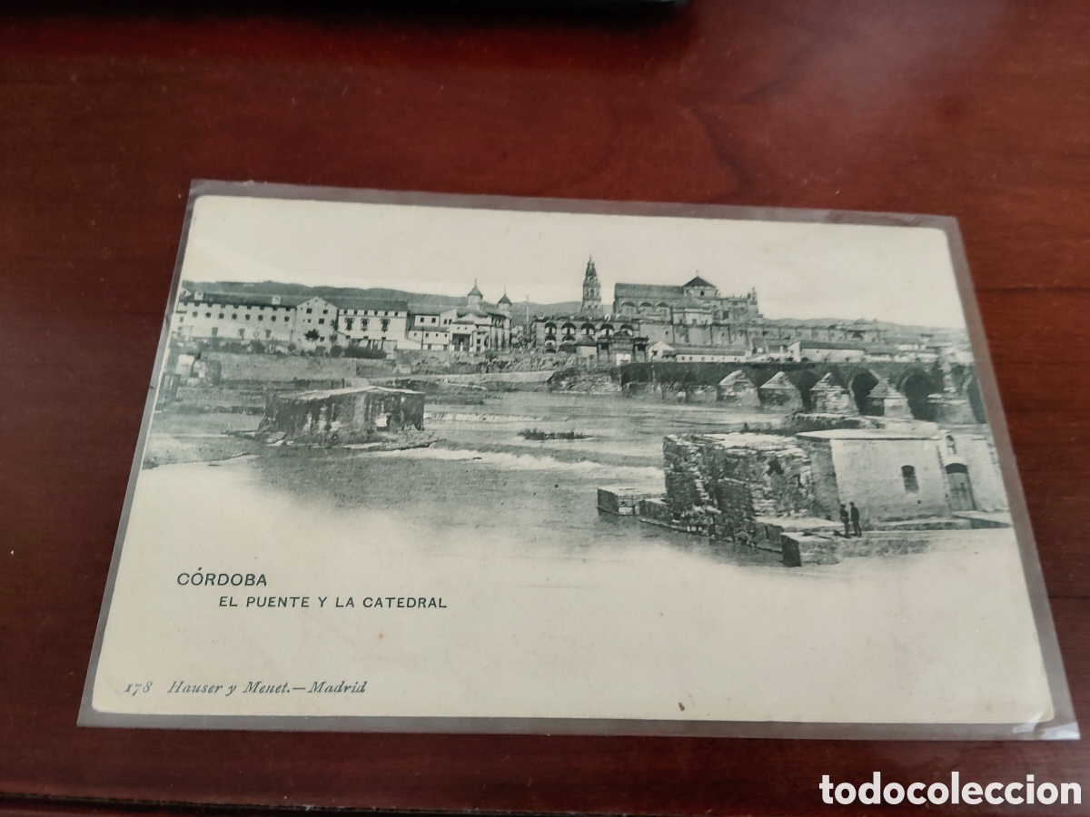 Postales: Tarjeta postal C&oacute;rdoba el puente y la catedral hauser y menet 178