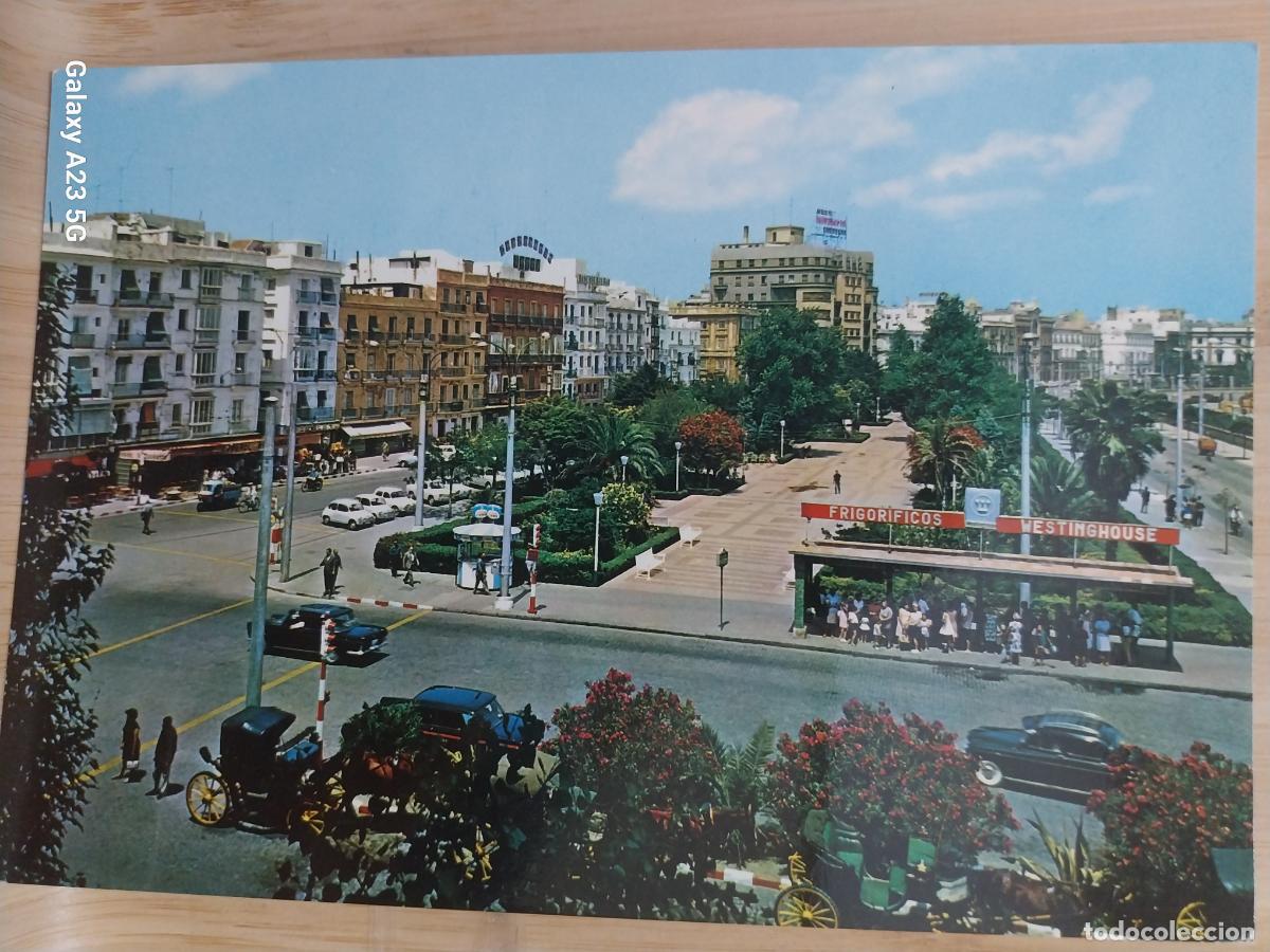 Postales: AVENIDA CARRANZA CADIZ ED ALFA BEASCOA 9506 SC ORIGINAL LETRERO FRIGOS WESTINGHOUSE ANIMADA