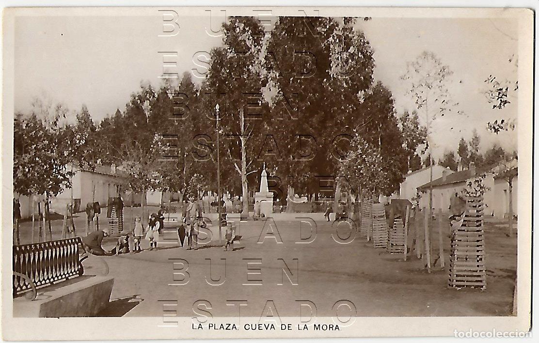 Postales: CUEVA DE LA MORA PLAZA MINERIA HUELVA POSTAL MUY ANTIGUA M42