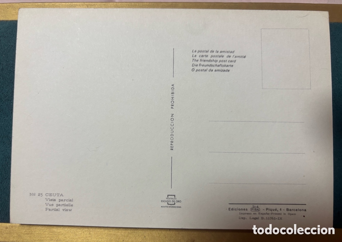 Postales: Tarjeta postal de Ceuta sin circular - Foto 2