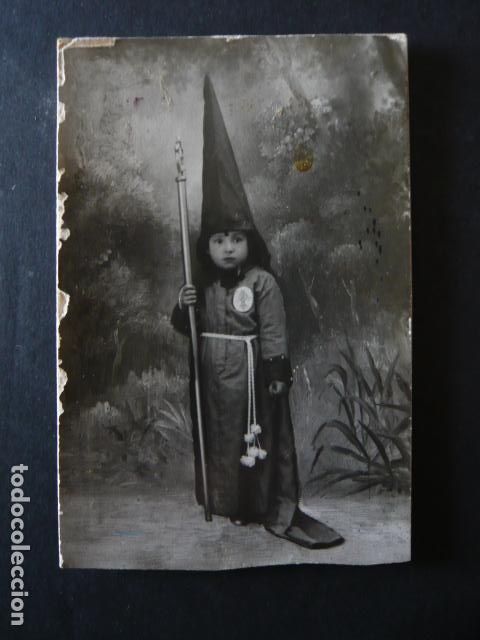 Postcards: JAEN SEMANA SANTA NI&Ntilde;O COFRADE POSTAL FOTOGRAFICA