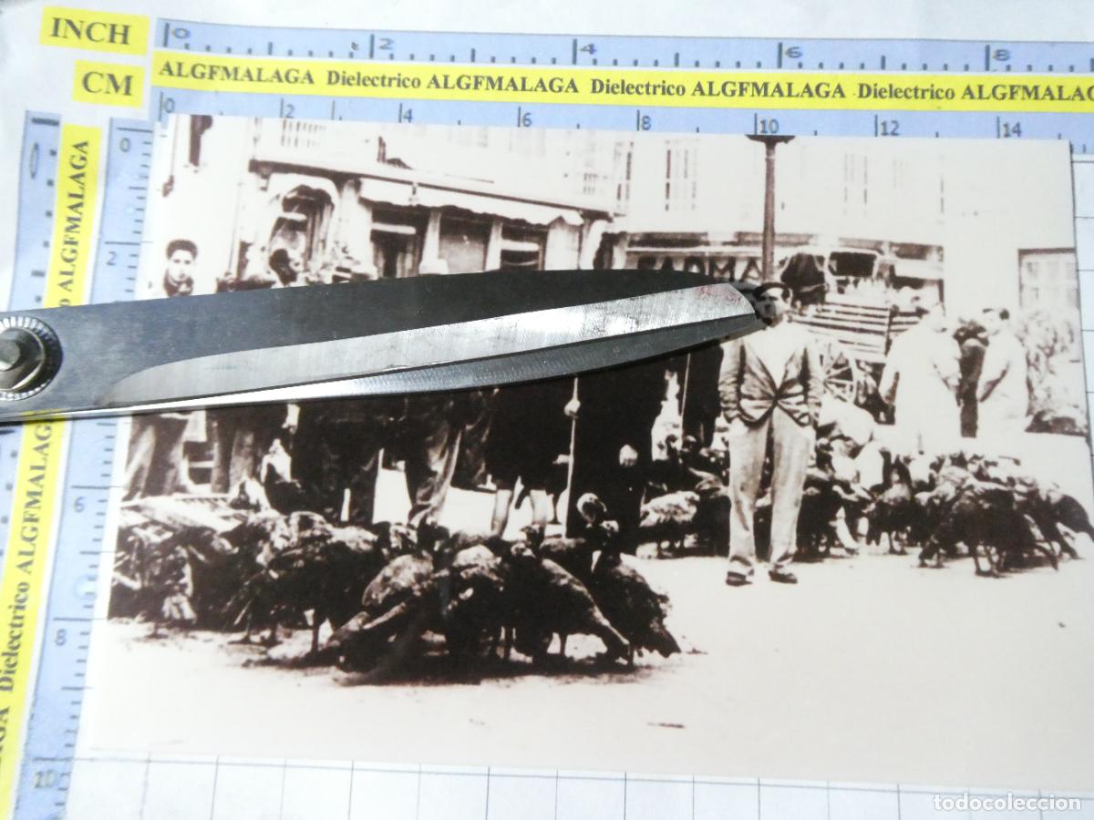 Postales: REPRODUCCI&Oacute;N ANTIGUA FOTO FOTOGRAF&Iacute;A M&Aacute;LAGA. MERCADO PAVOS. 2686