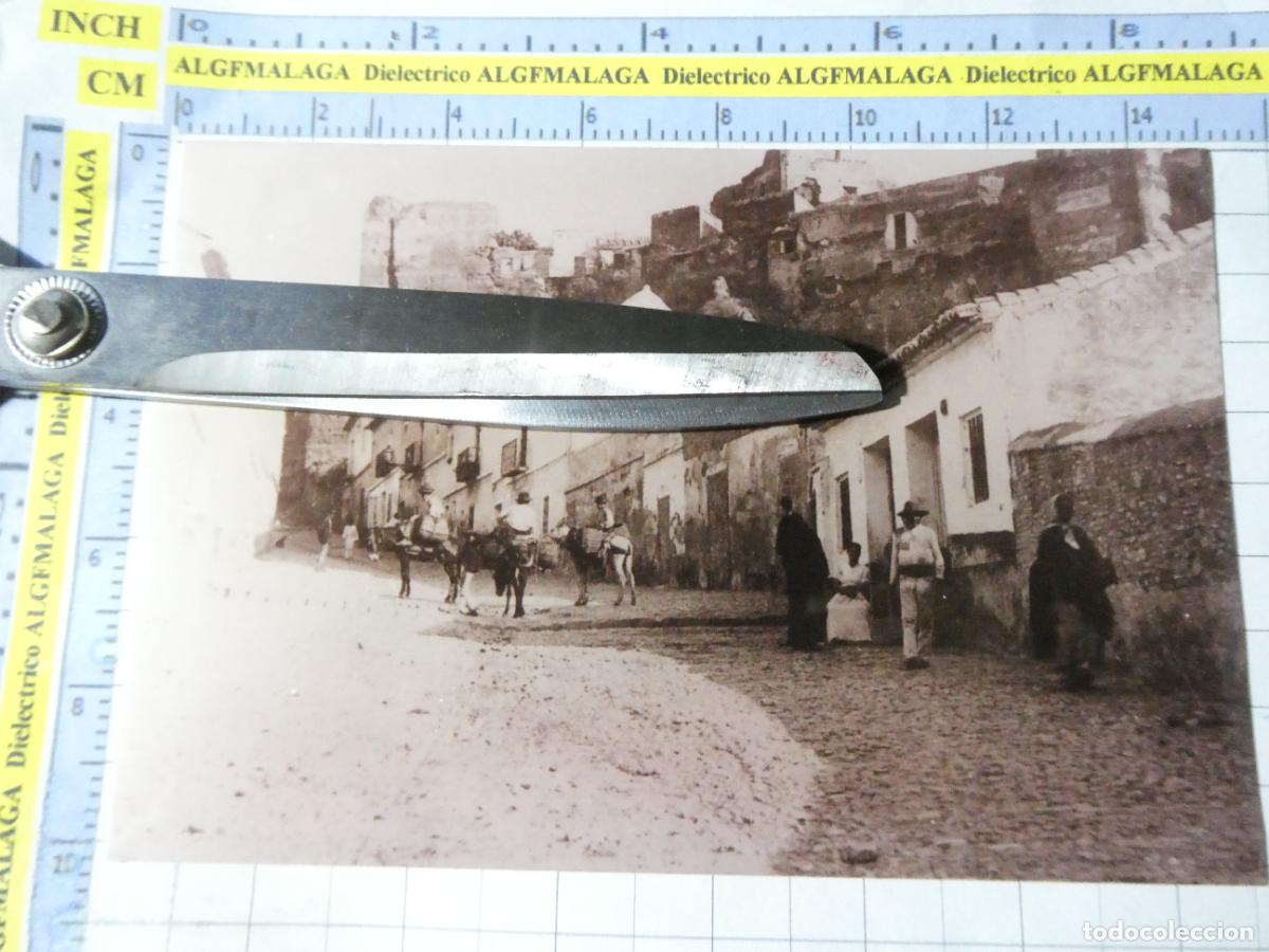 Postales: REPRODUCCI&Oacute;N ANTIGUA FOTO FOTOGRAF&Iacute;A M&Aacute;LAGA. SUBIDA CORACHA?. 2688