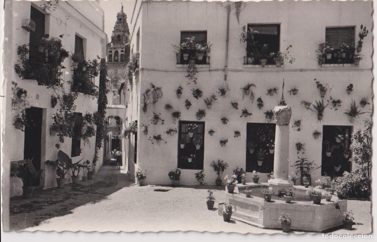 Postales: CORDOBA, PLAZUELA Y CALLEJA DE LAS FLORES - EDICIONES ARRIBAS 225 - CIRCULADA