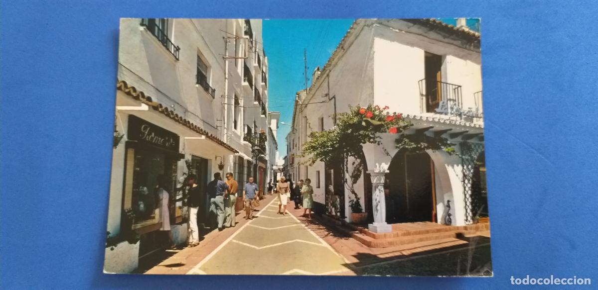 Postales: Postal de MARBELLA (Malaga): Calle t&iacute;pica. Ed.Postales Costa del Sol. # 1359.