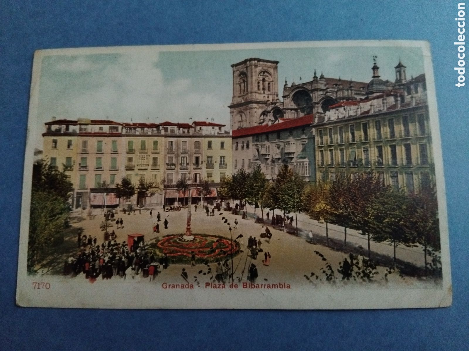 Postales: Postal Granada. Plaza de Bibarrambla