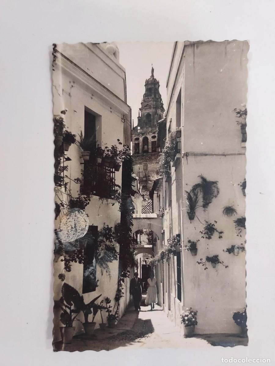 Postales: POSTAL CORDOBA VISTA DE LA CALLEJA DE LAS FLORES AL PONIENTE. ESCRITA EN 1958. 228