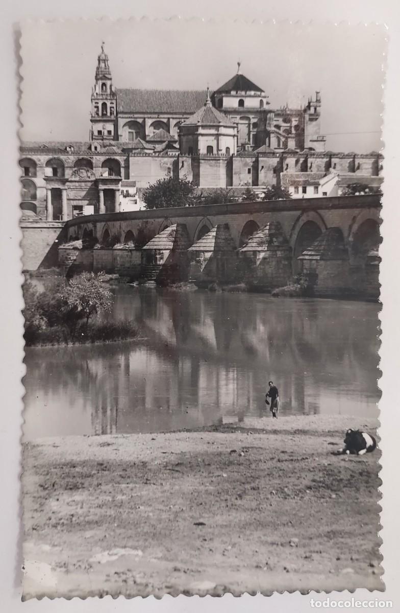 Postales: POSTAL CORDOBA MEZQUITA Y PUENTE ROMANO SOBRE EL GUADALQUIVIR. SIN CIRCULAR. 362 ROSIN