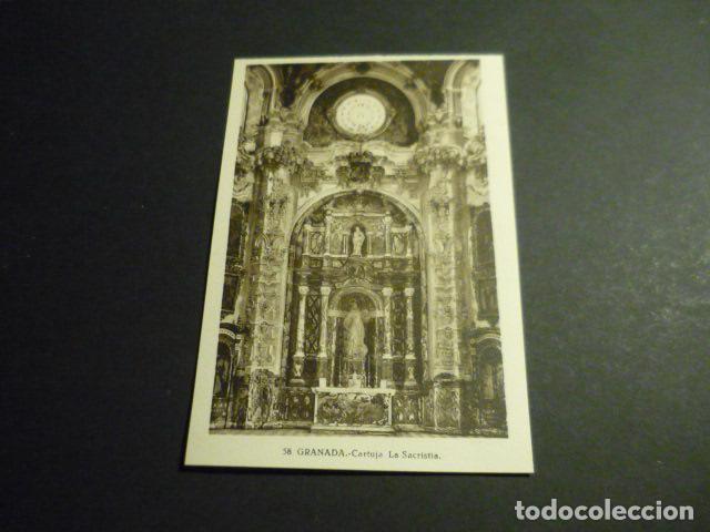 Postcards: GRANADA CARTUJA LA SACRISTIA