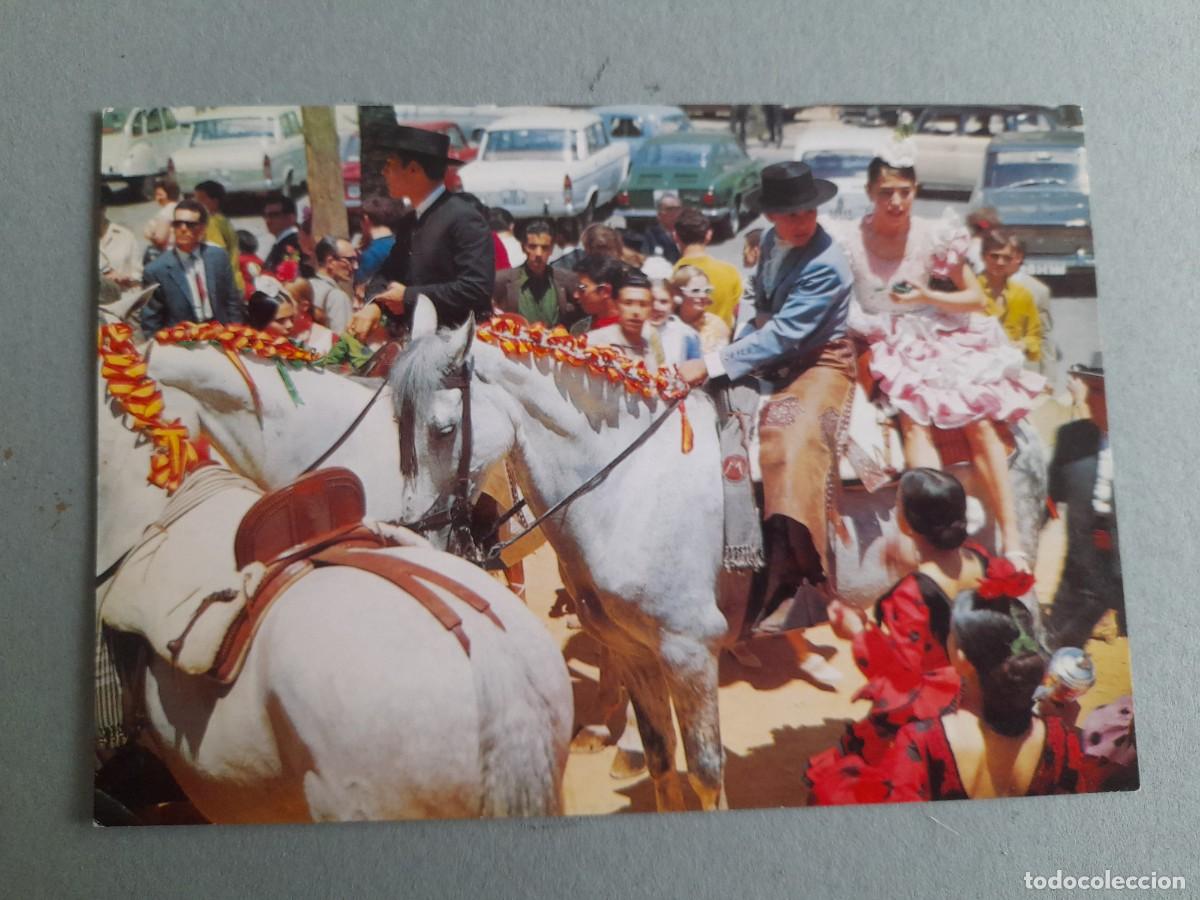 Postales: postal espa&ntilde;a tipica -1- feria andaluza, berga a&ntilde;os 60 aprox