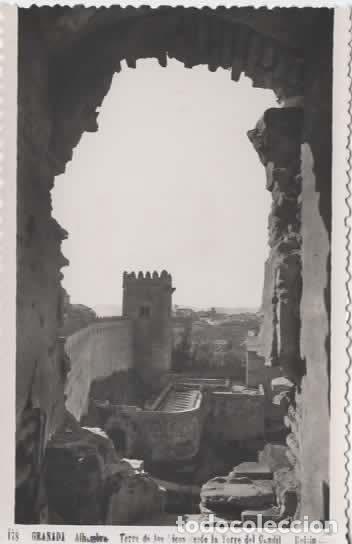 Postales: GRANADA SIN ESCRIBIR ALHAMBRA TORRE